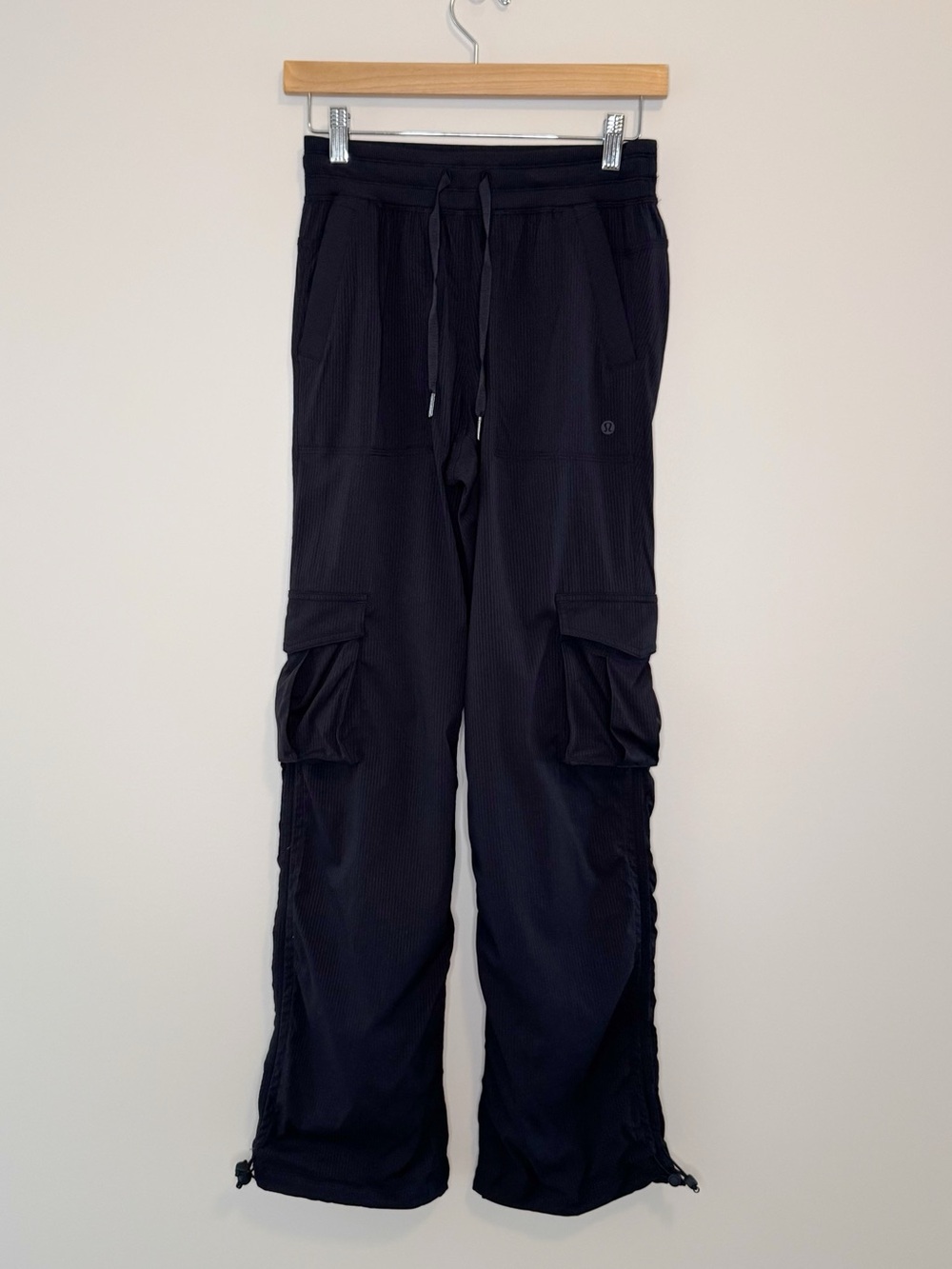 Lululemon Dance Studio Relaxed-Fit Mid-Rise Cargo Pant Black y2k Size XXS